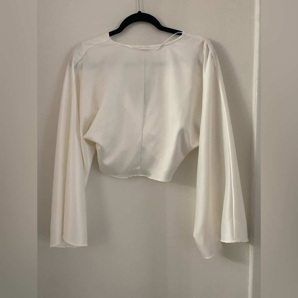 Silky long sleeve top - Picture 3 of 6